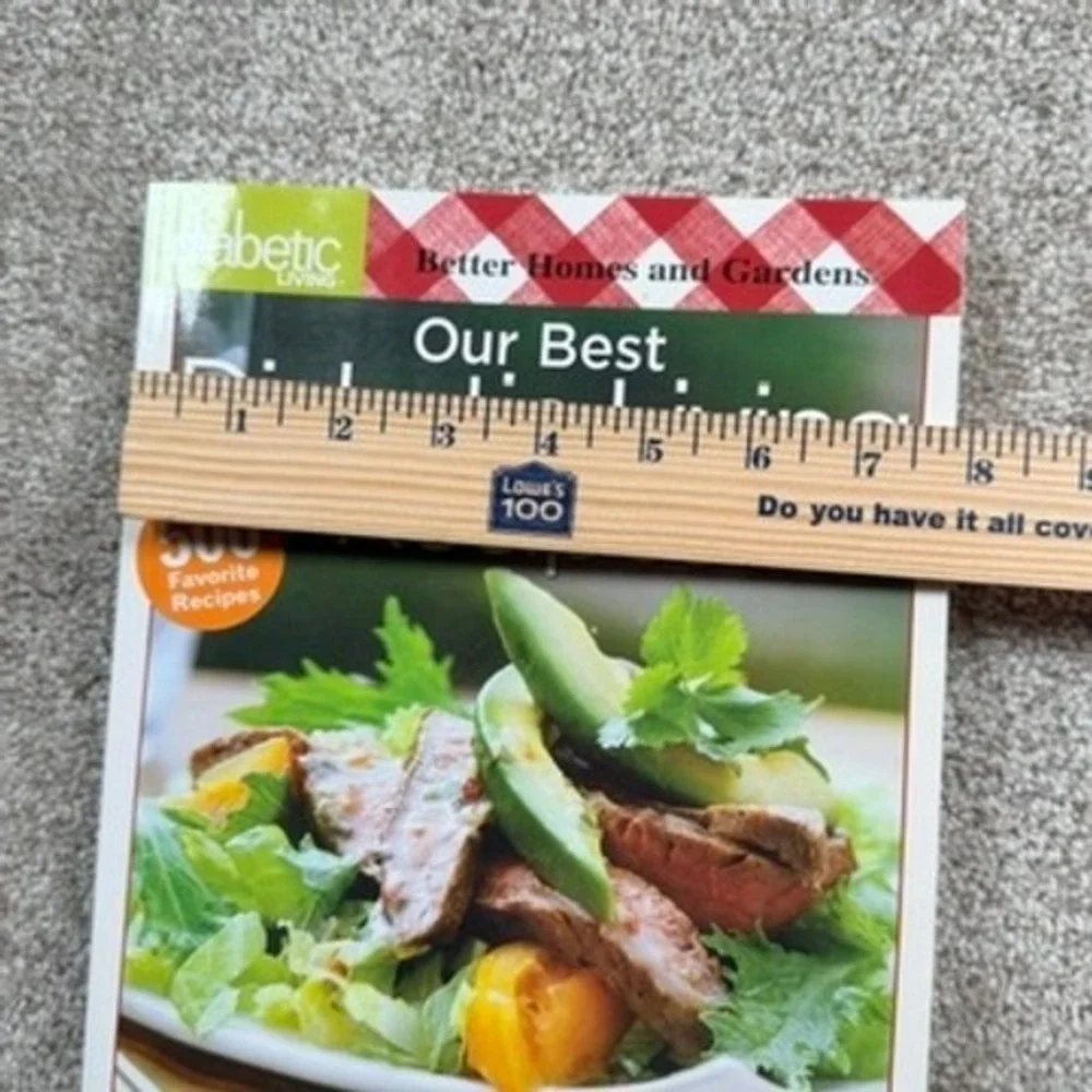 Better Homes and Gardens Our Best Diabetic Living Recipes Cookbook 500 Recipes